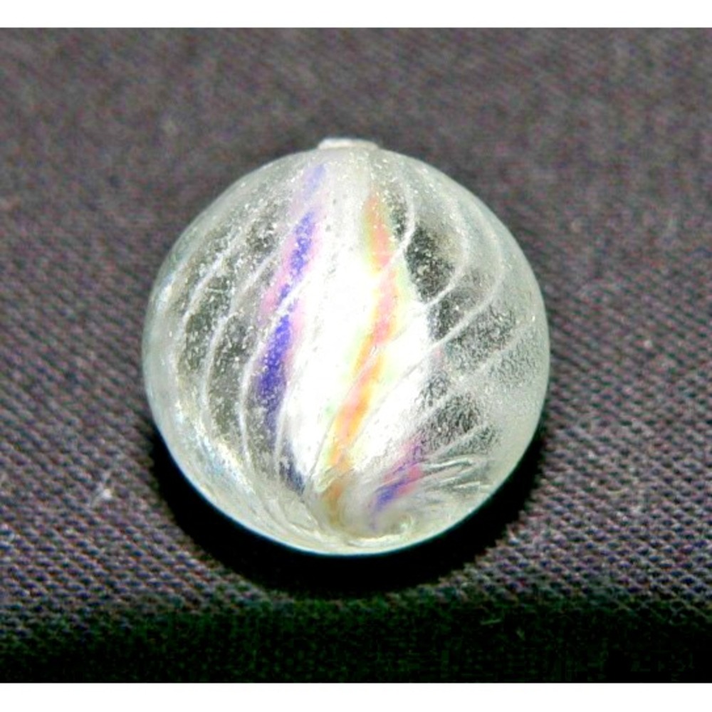 PURPLE RARE SOLID CORE MULTILEVEL GERMAN HANDMADE MARBLE #90 14mm 0.6"